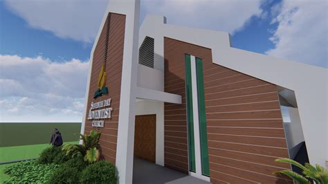 SDA church facade renovation by Michael Angelo C. Tilap at Coroflot.com