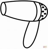 Hair Dryer coloring Page  Free Printable Coloring Pages sketch template