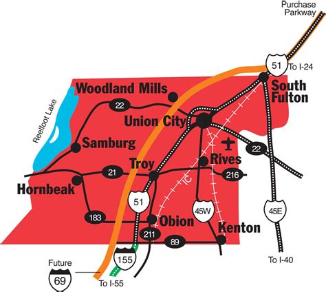 Maps | Obion County, TN