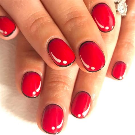 19 Easy Red Nail Designs - Cute Nail Art Ideas for a Red Manicure