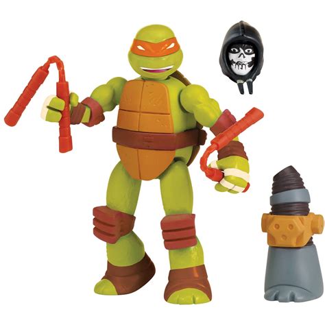 Teenage Mutant Ninja Turtles 5" Mix N' Match Michelangelo Basic Action Figure - Walmart.com ...