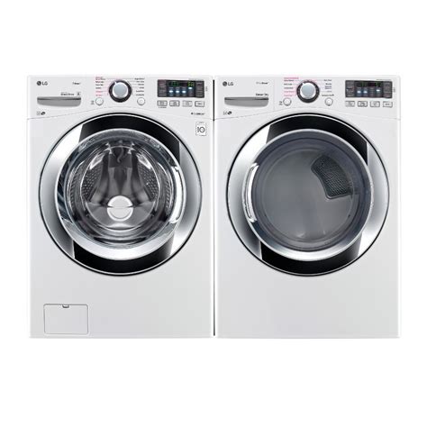 LG Washer & Dryer Set w/CHROME TRIM