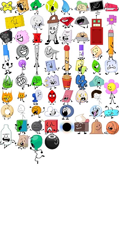 BFB Characters | Theme Plaza