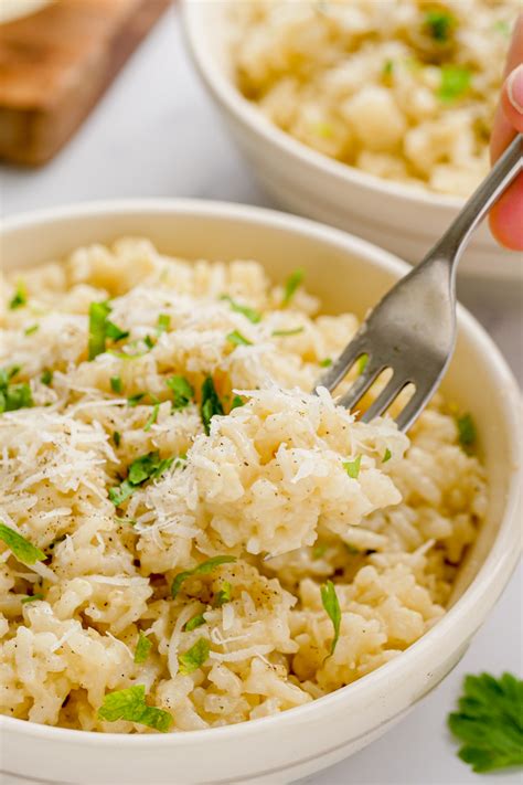 Instant Pot Parmesan Risotto - Easy Peasy Meals