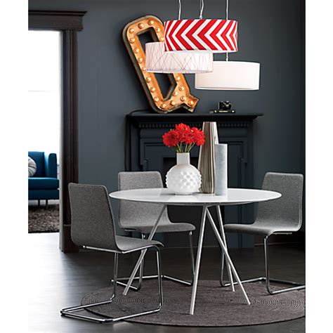 white dining table - twig dining table in dining tables | CB2 (With ...