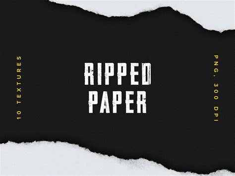 Free Download: Ripped Paper Texture Set :: Behance