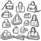 Purse Coloring Pages  Free & Printable sketch template