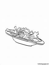 Salad Coloring Page At GetColoringscom  Free Printable Colorings sketch template