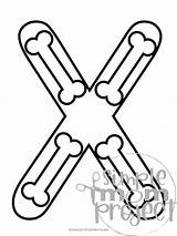 Free Printable Letter X Coloring Page sketch template