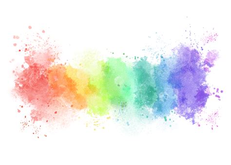 Rainbow Pattern Color Splash Background Wallpaper Rai - vrogue.co