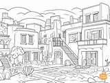 Southwest Coloring Page For Adults  Free Printable pages sketch template