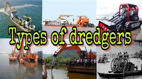 Types of dredgers - YouTube