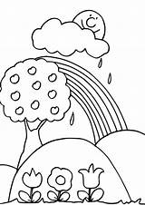 Free & Easy To Print Tree Coloring Pages  Tulamama sketch template
