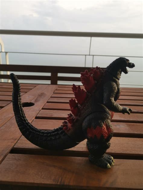 Burning godzilla, Hobbies & Toys, Collectibles & Memorabilia, Fan ...