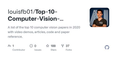 GitHub - louisfb01/Top-10-Computer-Vision-Papers-2020: A list of the ...