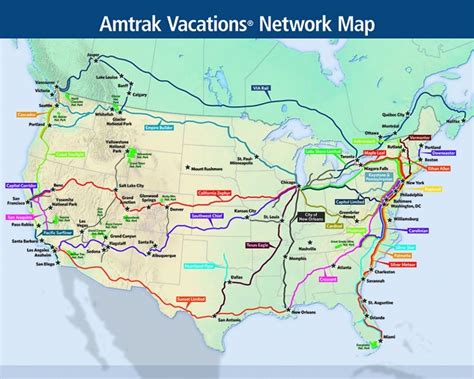 Amtrak California Zephyr Map | Free Printable Maps