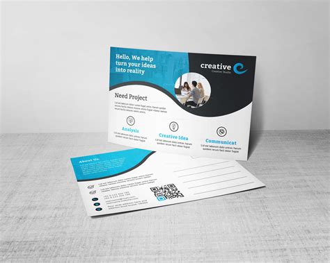 Creative Corporate Postcard Design Template - Graphic Prime | Graphic Design Templates