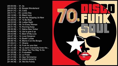 70s Soul Funk & Disco Music Hits Playlist - Best Soull Funk & Disco Musi... | Music hits, Funk ...