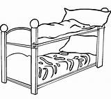 Bunk Bed Coloring Book Printable & Online  Home sketch template