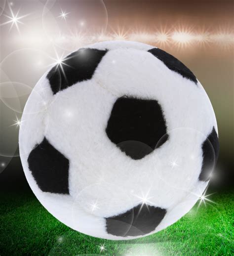 Plush Soccer Ball 3″ - DolliBu