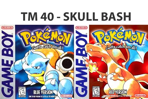 How to get TM 40 Skull Bash - Pokemon Yellow / Blue / Red / Green - PokeGM.com - Guides ...