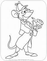 Detective Coloring Pages sketch template