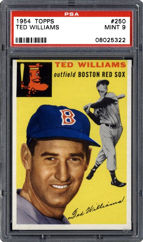 1954 Topps Ted Williams | PSA CardFacts™