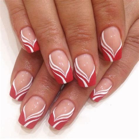 50 best ideas for romantic makeup to try this valentines day 3 | French nail designs, Nail ...