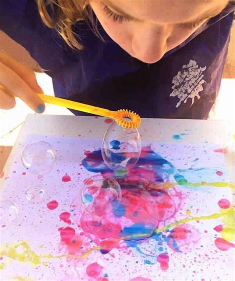 15 techniques de peinture à tester avec les enfants | Painting ...