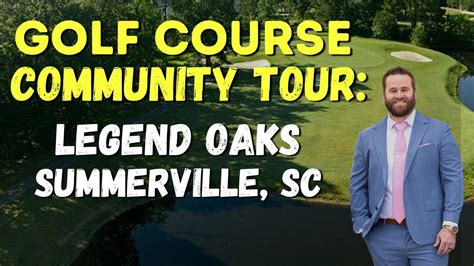 Summerville Living — Check Out The Golf Course Community Of Legend Oaks Plantation - YouTube