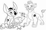 Mzingo Kion And Dogo Coloring Page Of Lion Guard sketch template