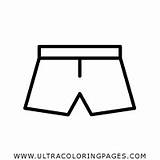 Shorts Coloring Page  Ultra Pages sketch template