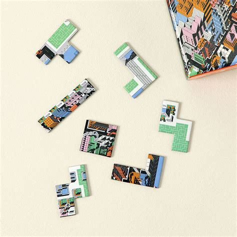 Tetromino Building Block Puzzle | Puzzles | Uncommon Goods