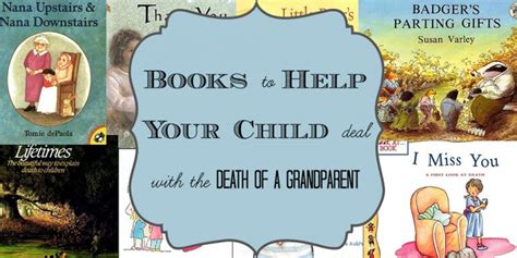 Books to help your child deal with the death of a grandparent SM | This ...