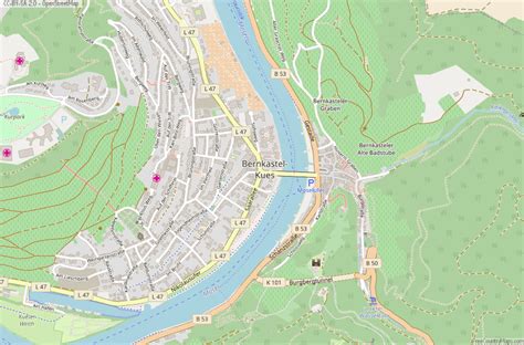 Bernkastel-Kues Map Germany Latitude & Longitude: Free Maps