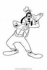 Goofy 3 Coloring Page For Kids  Free Printable Pages sketch template