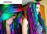 Rainbow Hair 2023 - Veja mais de 80 inspirações da tendência de cabelo rainbow hair