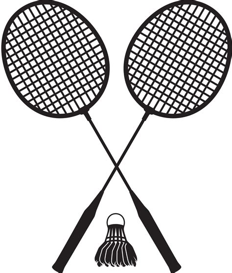 Vector Illustration Of Sport Of Badminton Racket Or C - vrogue.co