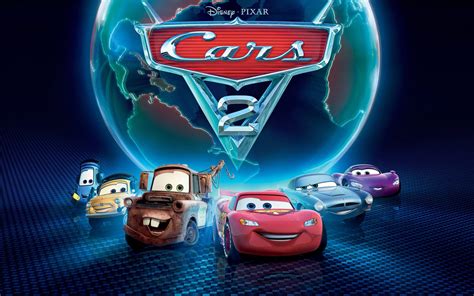 Download Cars 2 Movie Poster Wallpaper | Wallpapers.com