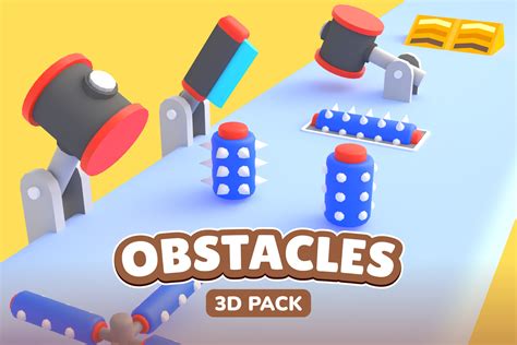 Mega Hyper Casual Obstacles Pack | 3D Props | Unity Asset Store