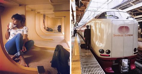 People Are Amazed By Japan's Sleeper Trains That Are Equipped With ...