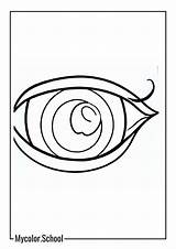 10 Páginas Para colorir Olhos  Imprimíveis Grátis sketch template