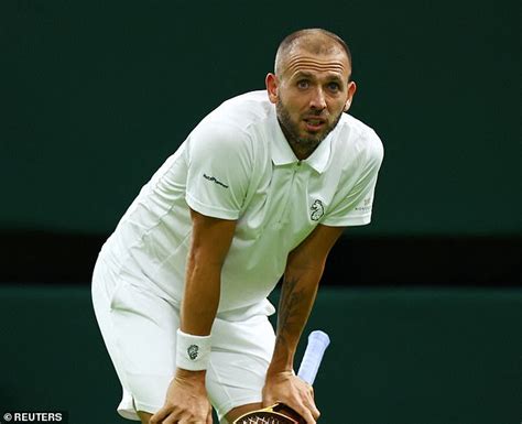 Dan Evans is knocked OUT of first round at Wimbledon for the second ...