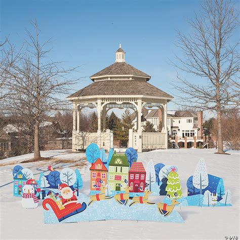 Christmas Village Outdoor Yard Sign | Oriental Trading