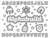 Coloring Pages Of The Abc  sketch template