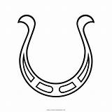 Horseshoe Coloring Page  Free horseshoe For Kids Ultra sketch template