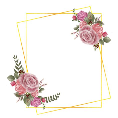 Pink Floral Wedding Invitation, Floral, Rose, Wedding PNG Transparent Clipart Image and PSD File ...
