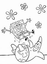 Happy Spongebob Squarepants Coloring Page  Free Printable Pages sketch template