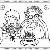 11 Kleurplaten Voor Omas Verjaardag  Gratis Kinderen sketch template