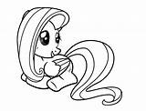 Fluttershy Coloring Pages  Best For Kids sketch template
